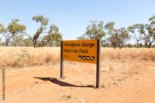 Windjana Gorge Western Australia photo
