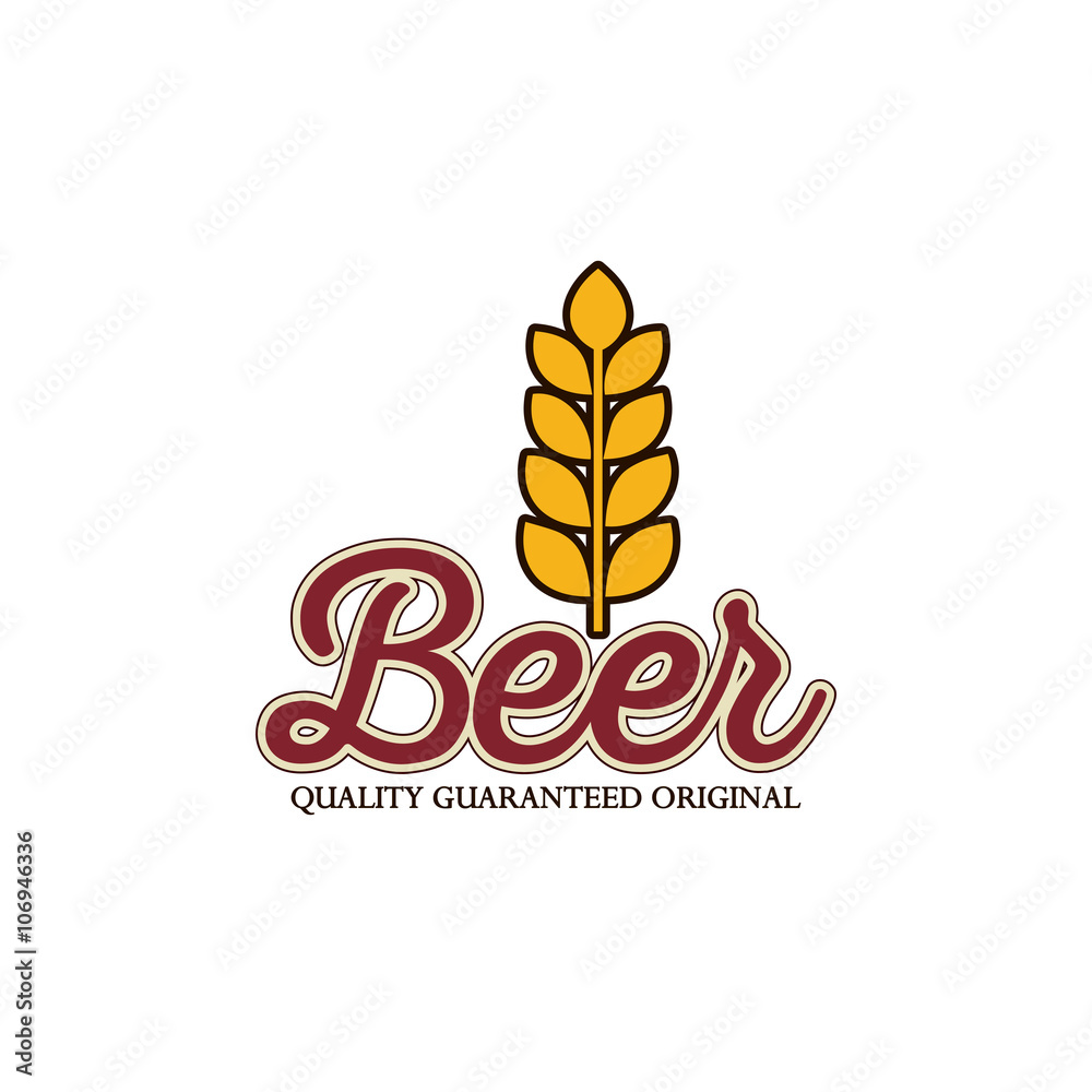 Obraz premium Beer icon