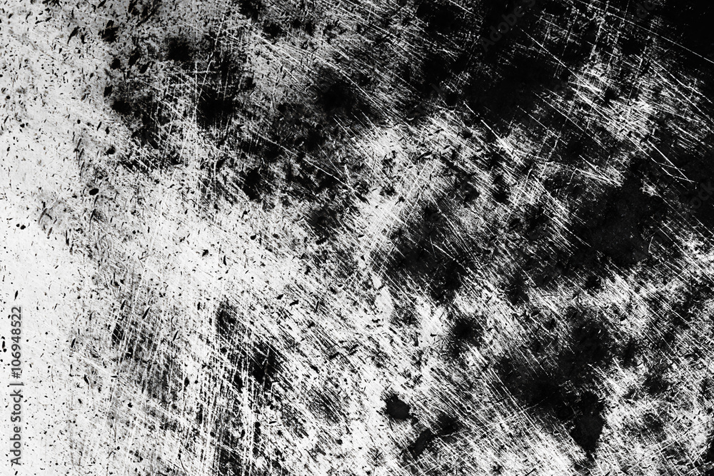 Grunge black and white distress texture . Scratch and texture or Grunge black and white distress texture . Scratch and texture or