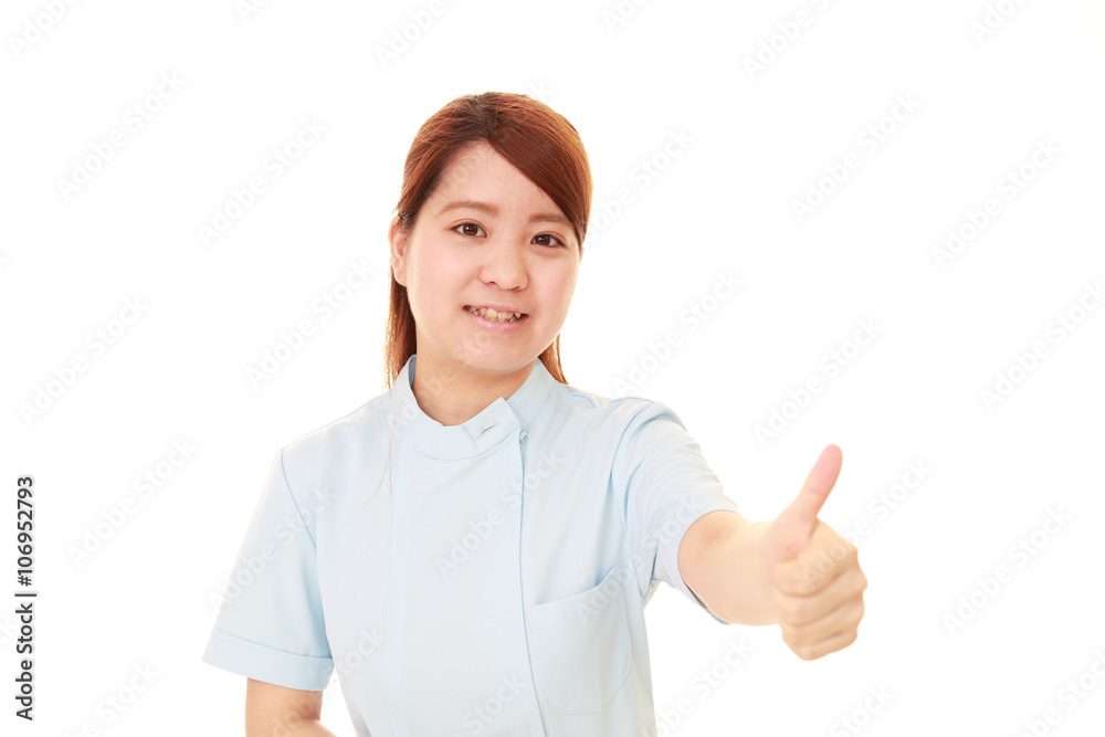 笑顔の看護師 笑顔の看護師