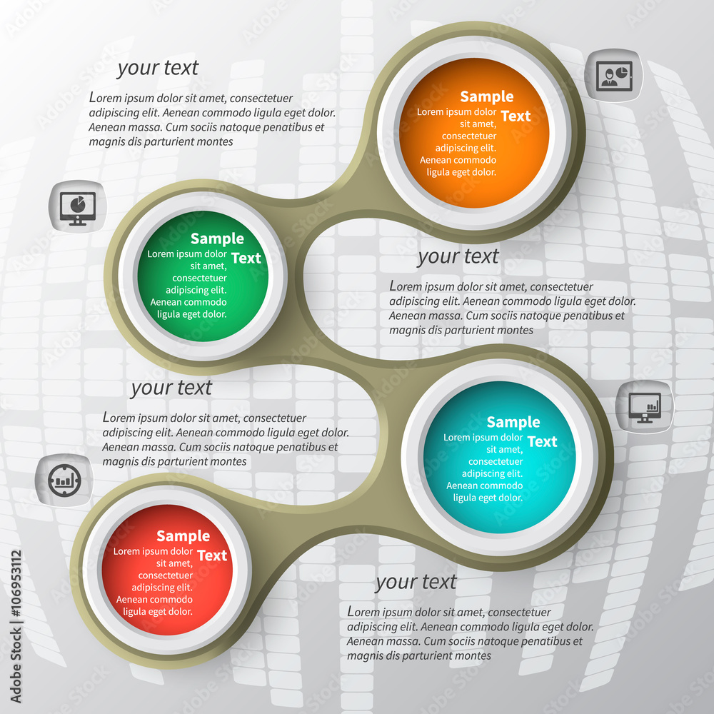 Abstract 3D Paper Infographics Abstract 3D Paper Infographics