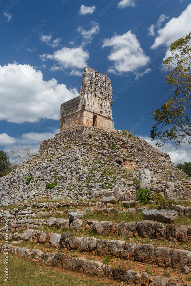 Ruins of the ancient Mayan city of Labna, Mexico