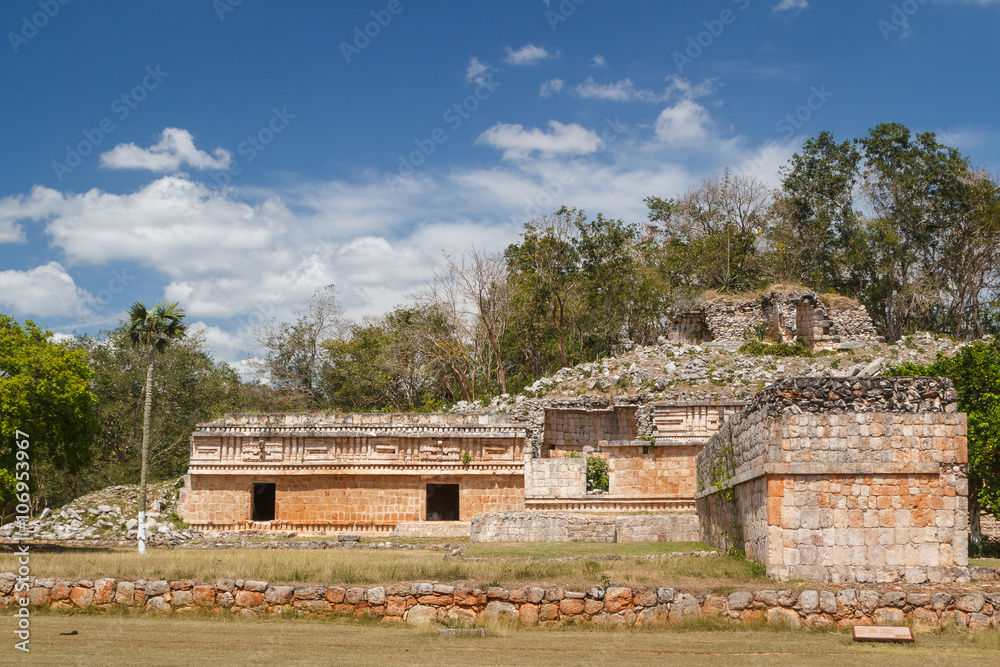 Ruins of the ancient Mayan city of Labna, Mexico