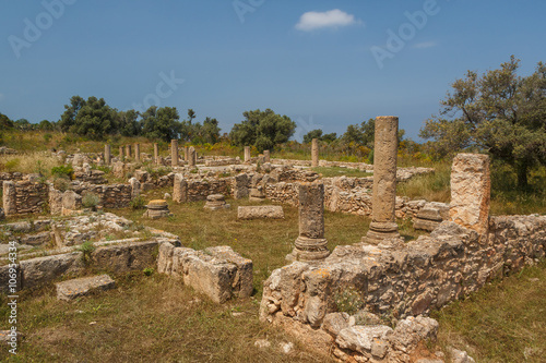 Ruins of the Byzantine church near Sipahi village. North Cyprus photo