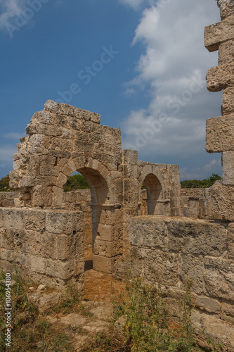Ruins of the ancient Byzantine city of Afendrika, North Cyprus