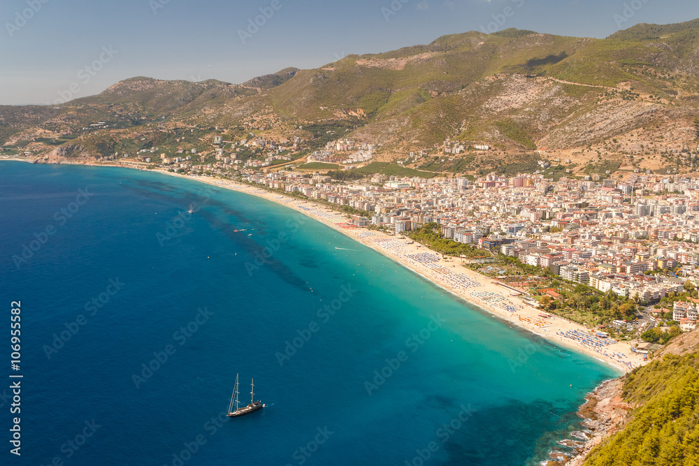 Beaches of Alanya, Turkey