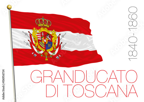 gran duchy of tuscany historical flag