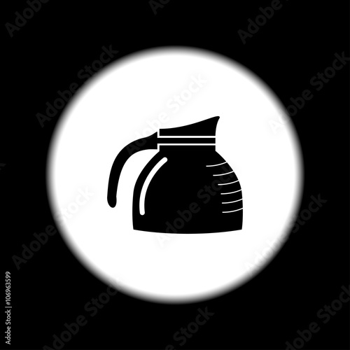 vector kettle icon