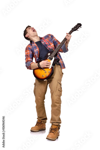 expressive rock musician © vetkit