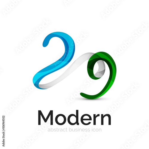 Ribbon swirl business logo Free Download Ribbon swirl business logo - GFXLoad