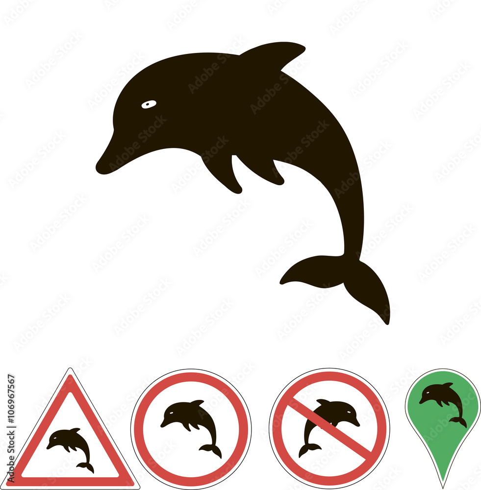 Fototapeta premium fish Dolphin