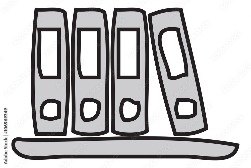 office supplies business machine - icons office supplies business machine - icons