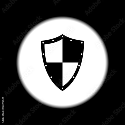 Vector protection icon