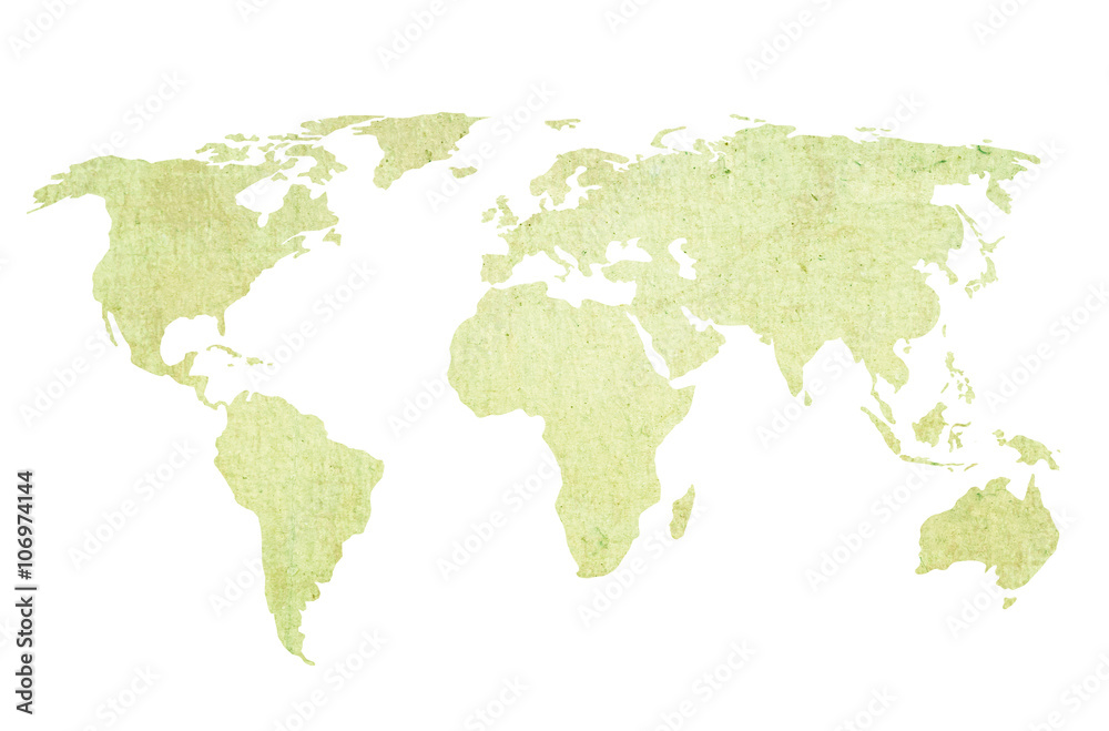 world map vintage artwork
