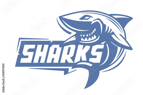 blue shark icon