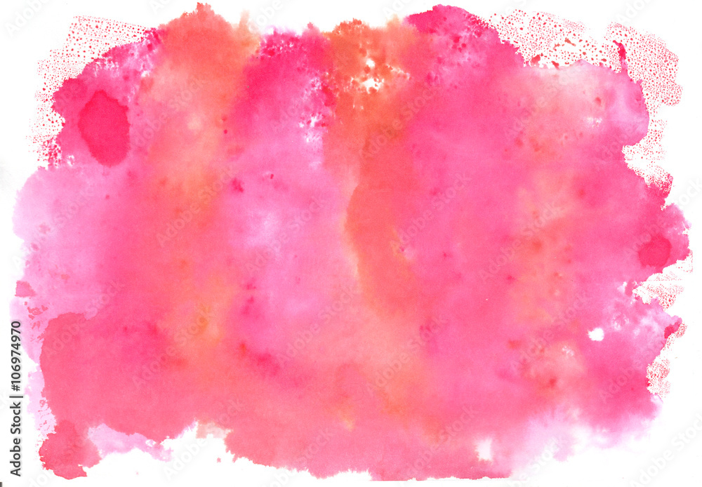 watercolor background pink#2