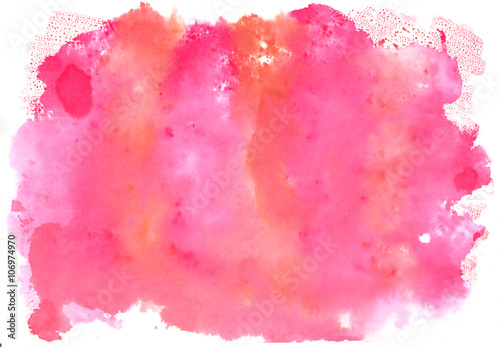 watercolor background pink 2