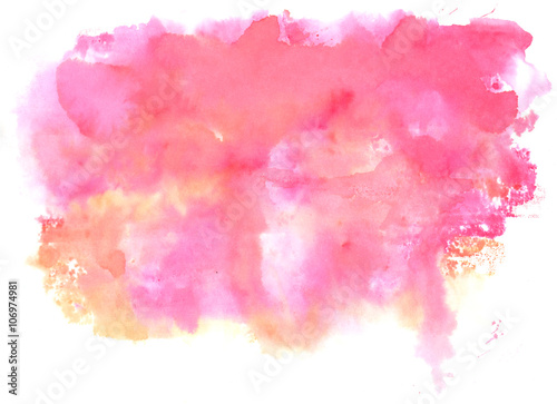 watercolor background pink photo