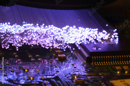 Optical fiber and electronic component