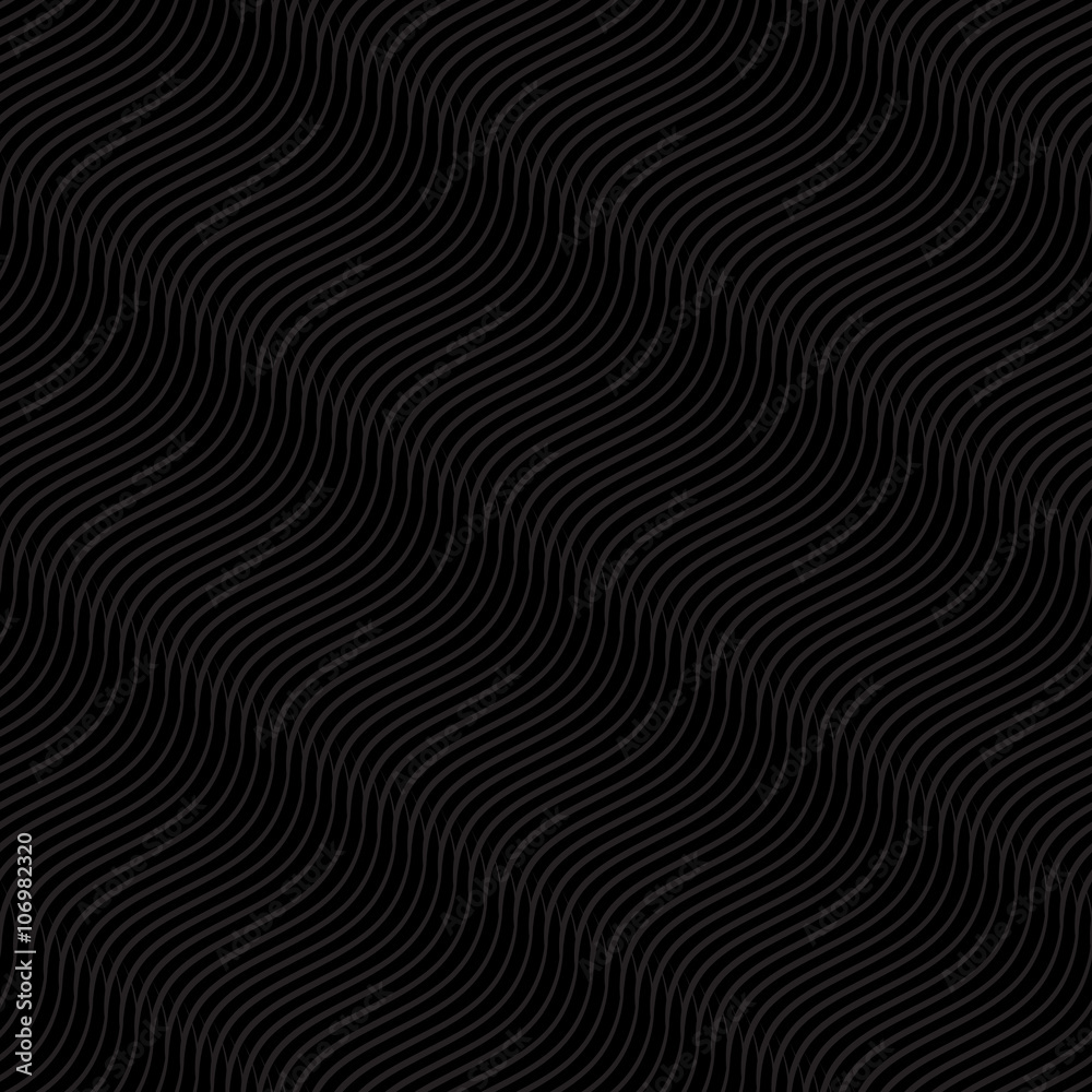 Dark Wave Seamless Pattern