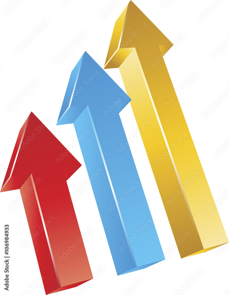 illustration of colorful arrow sign. illustration of colorful arrow sign.