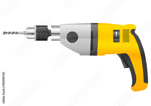 Electric drill and bit