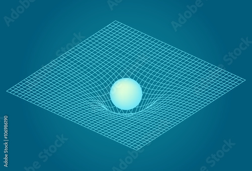Scheme of physics, chemistry and sacred geometry. The science theme. 
