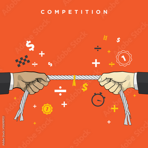 business competition concepts square