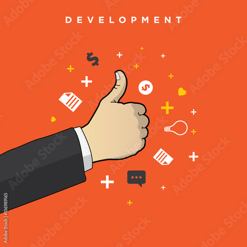 business development concepts square