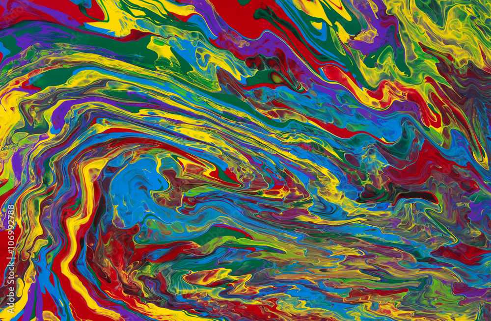 paint mixed paint mixed