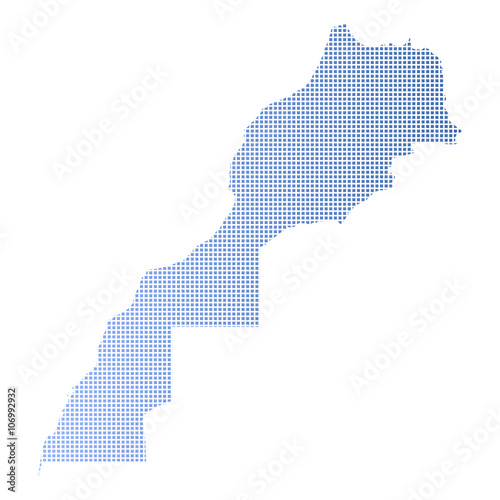 Carte du Maroc
