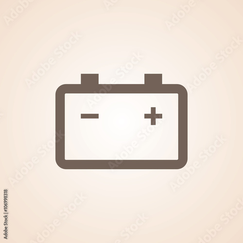 Icon Of Battery.
