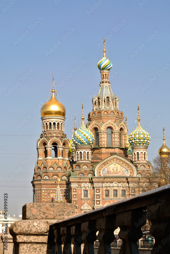 Church of the Saviour on Spilled Blood or Cathedral of the Resurrection of Christ, St. Petersburg, Russia