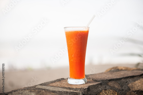 Healthy tropical drink