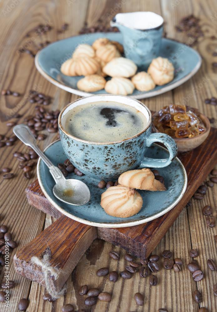 Coffee and cookies Coffee and cookies