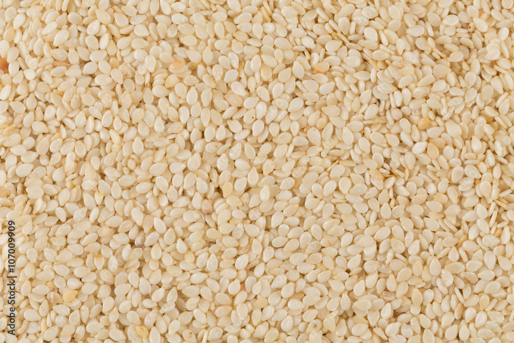 Closeup of lots of sesame seeds Closeup of lots of sesame seeds