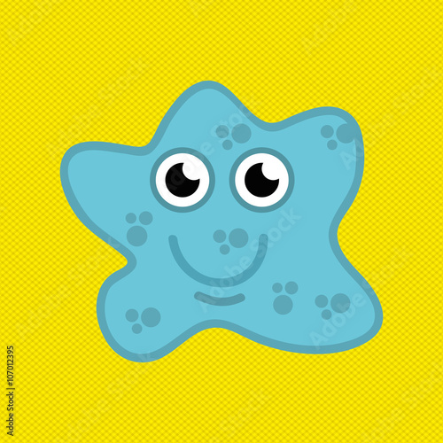 bacterium icon design 