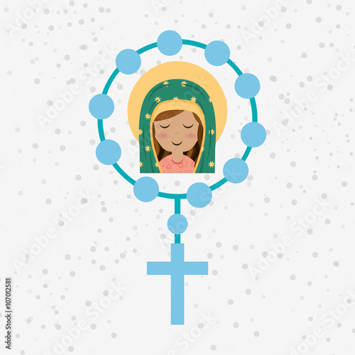 Blessed virgin design 