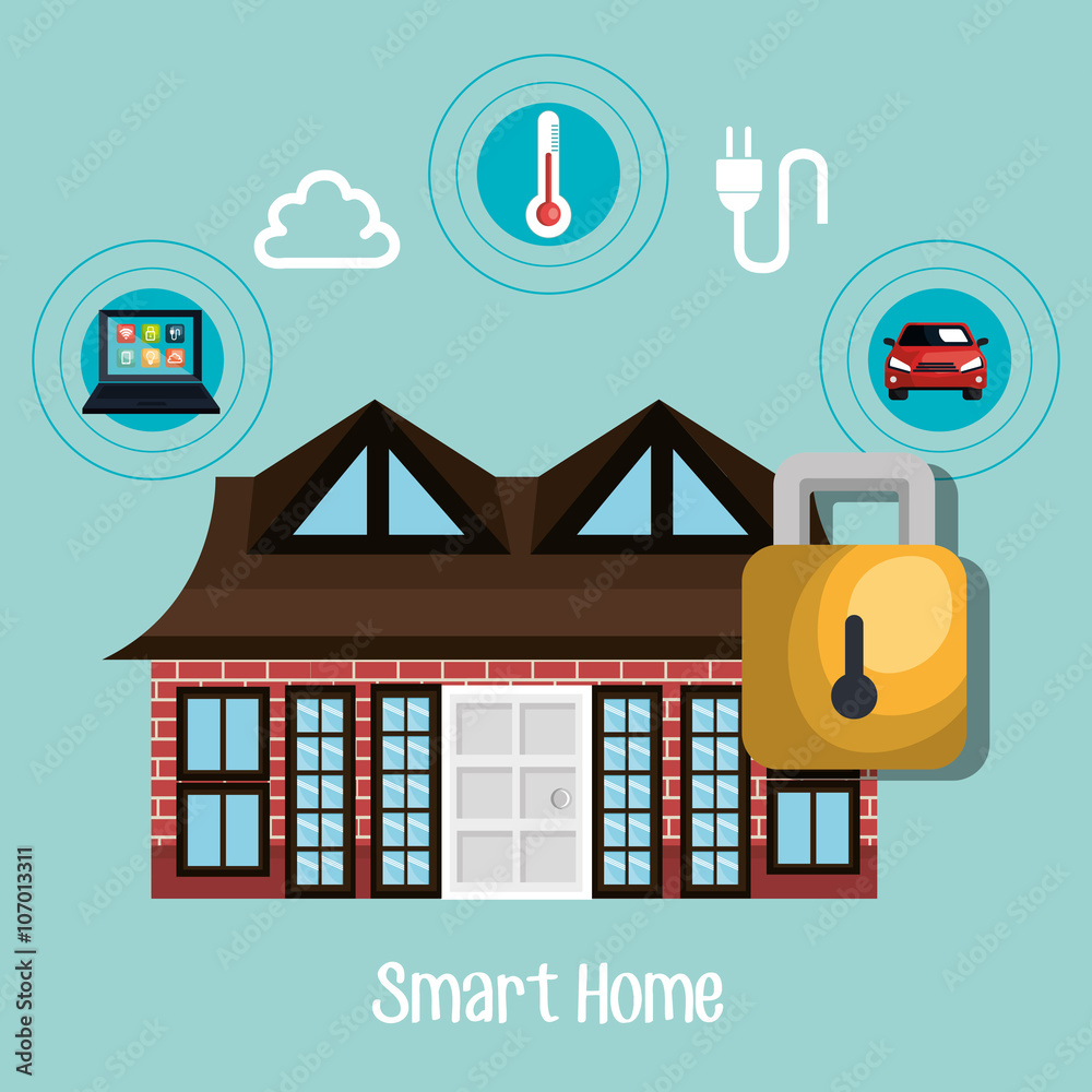 Obraz premium smart home design 