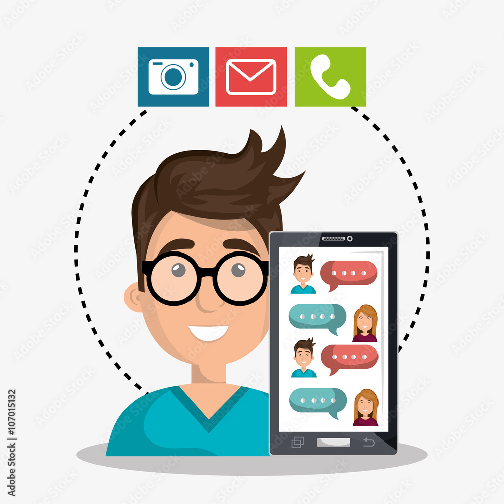 mobile chat design mobile chat design
