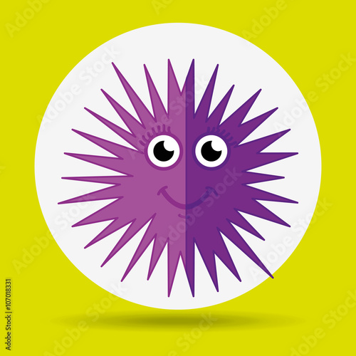 bacterium icon design 