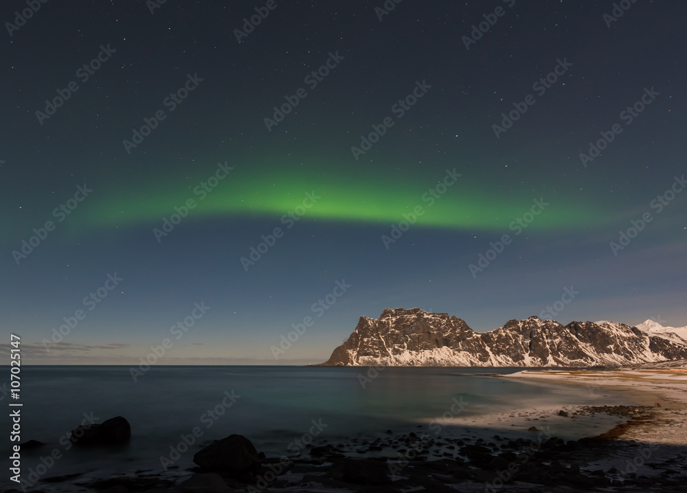 Utakleiv Beach, Lofoten Islands, Norway Utakleiv Beach, Lofoten Islands, Norway