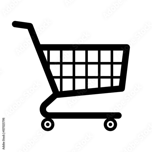 Fotografia, Obraz Shopping cart icon