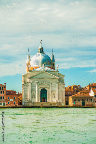 Panoramic view of Giudecca Island, Venice, Italy