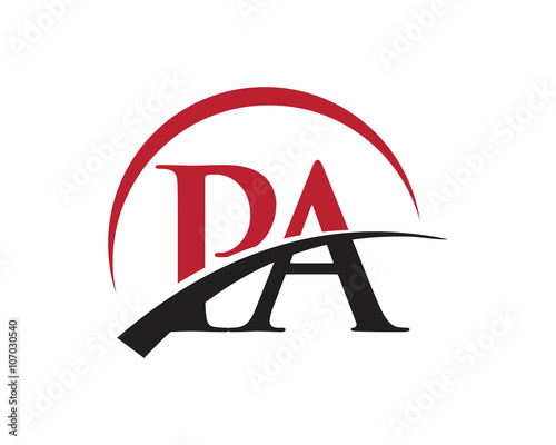 PA red letter logo swoosh