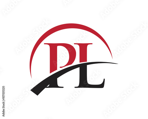 PL red letter logo swoosh
