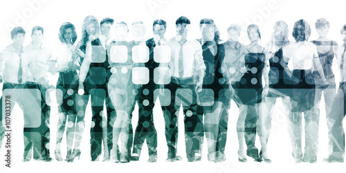 Εκτύπωση καμβά Developing Workforce