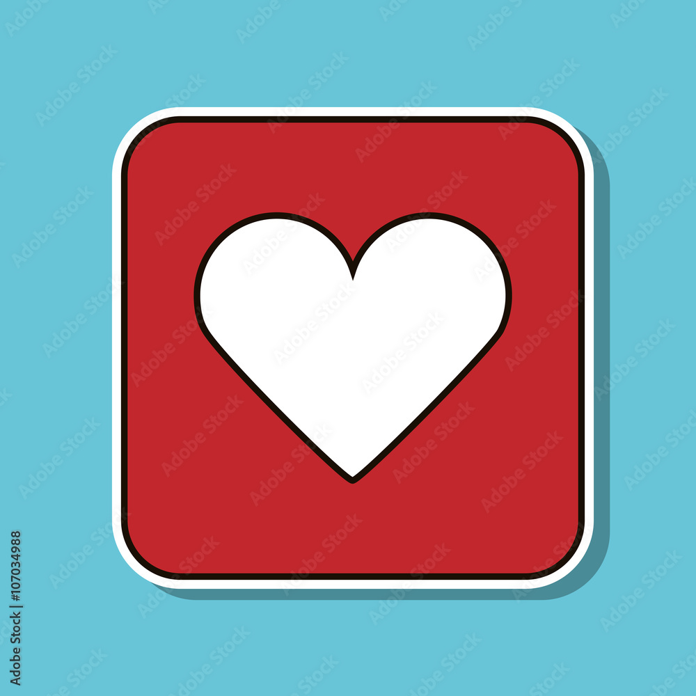 heart icon design, vector illustration heart icon design, vector illustration