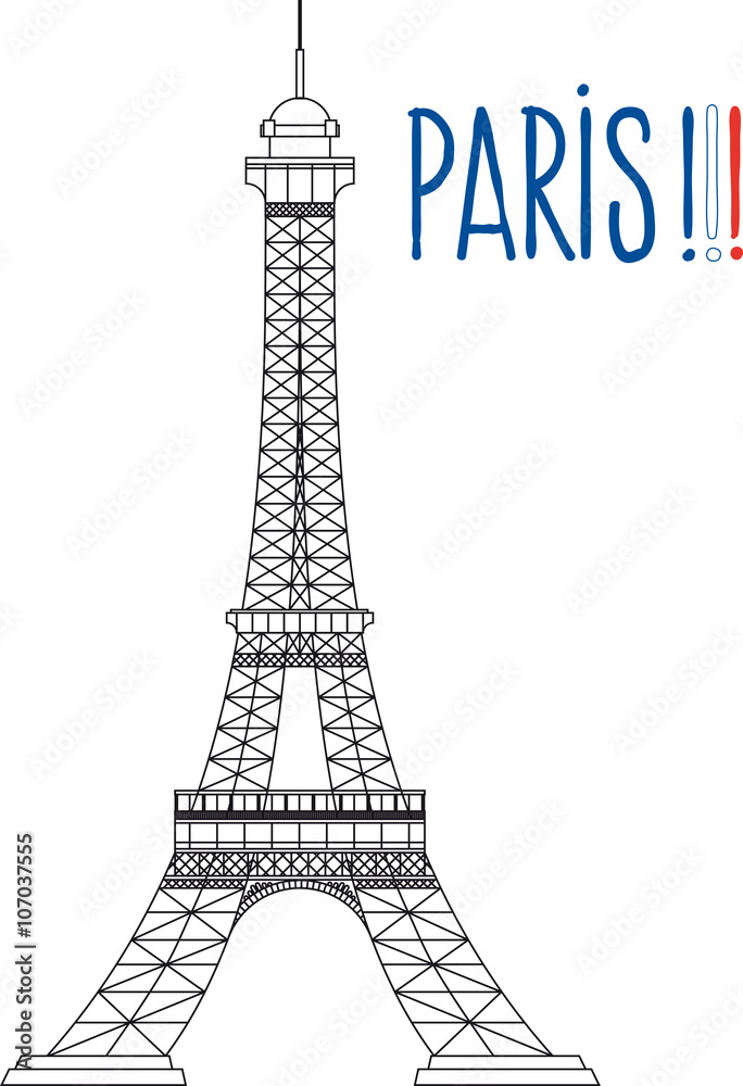 Symbol of Paris Eiffel Tower