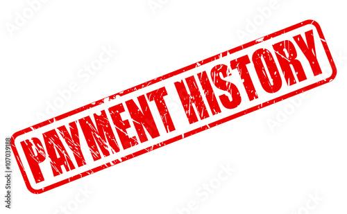 PAYMENT HISTORY RED STAMP TEXT